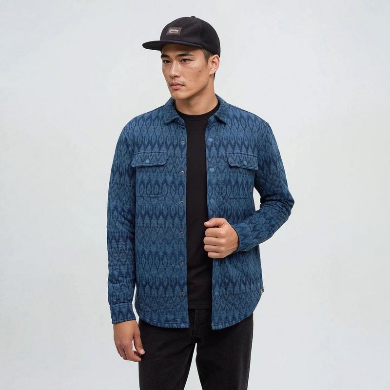 Tentree Surchemise matelass&eacute;e Colville pour hommes