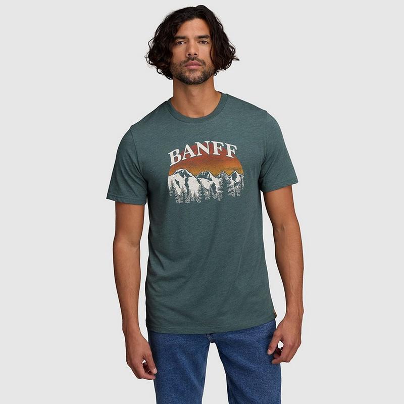 Tentree Men's Banff Vintage Sunset T-Shirt