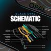 Black Opal 14mm Pickleball Paddle