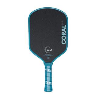 Six Zero Coral Hybrid 16mm Pickleball Paddle