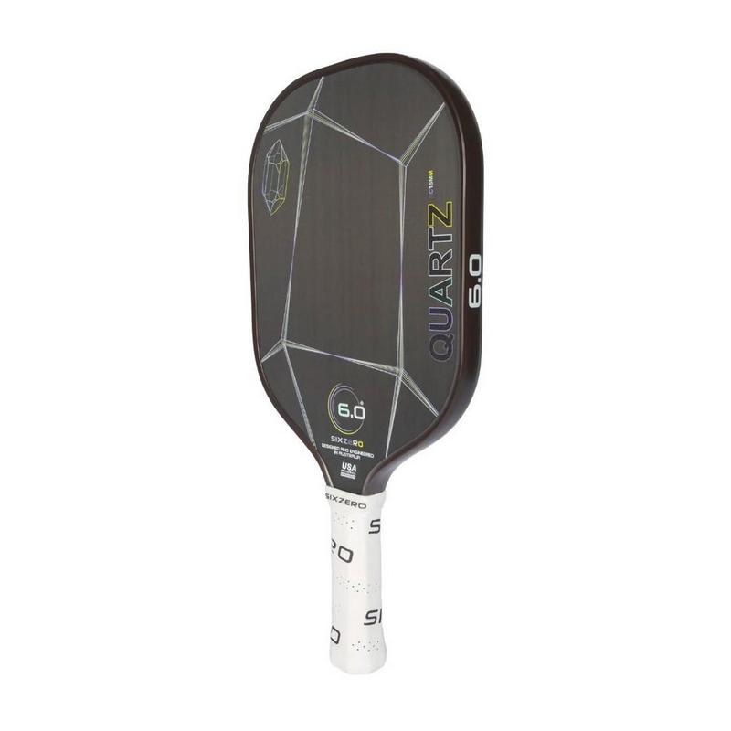 Six Zero Raquette de pickleball Quartz 15mm