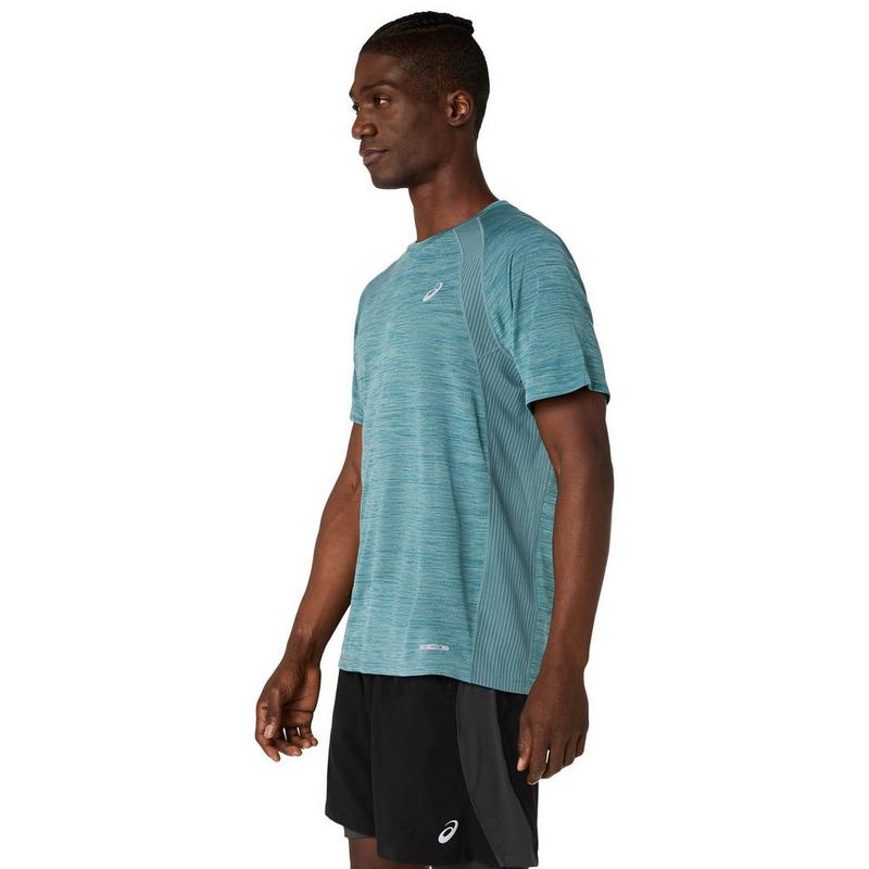 ASICS Haut &agrave; manches courtes Road pour hommes