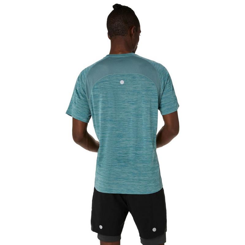 ASICS Haut &agrave; manches courtes Road pour hommes