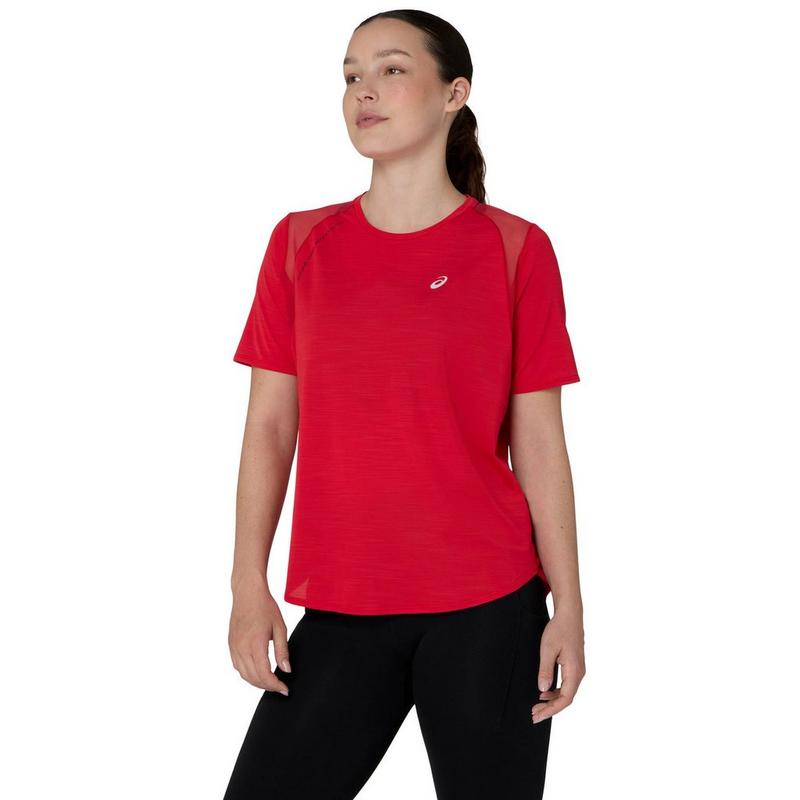 ASICS Haut &agrave; manches courtes Road pour femmes