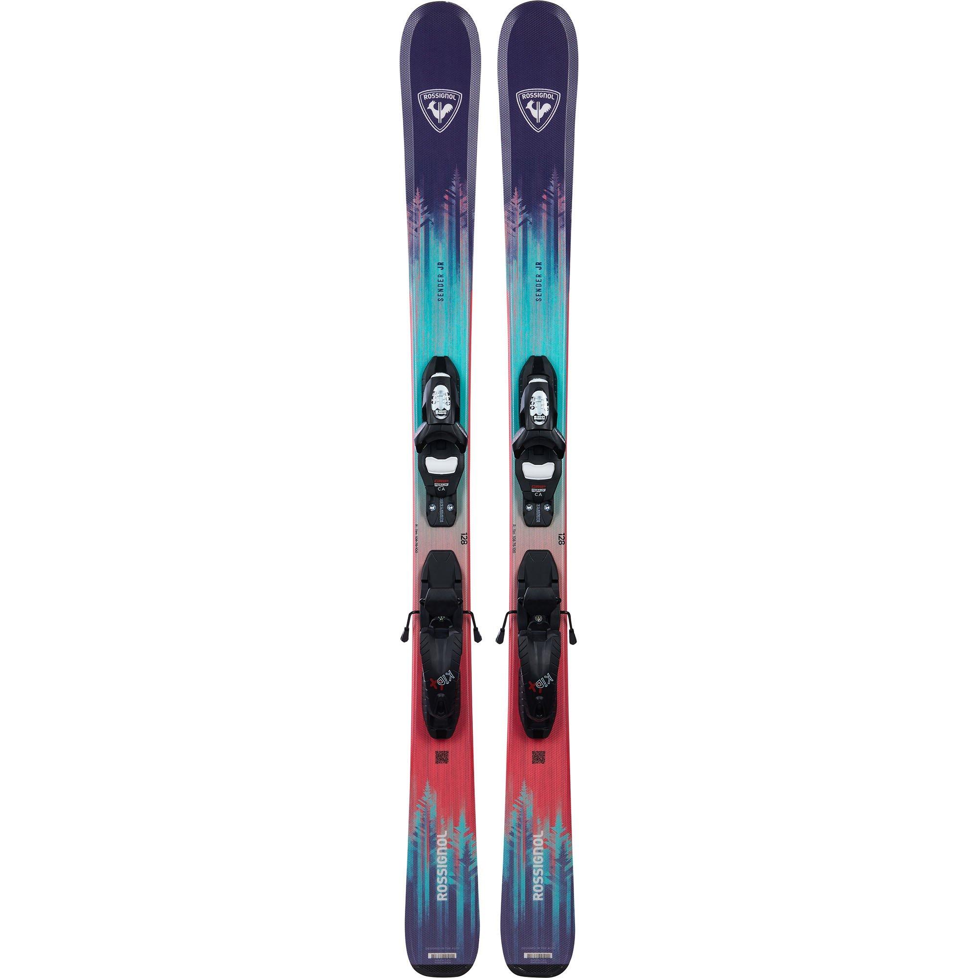 Rossignol | Junior's Sender Jr Kid-X Ski + Kid 4 GW Binding, Size 128