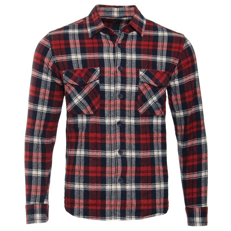 Rumors Men's Brad Plaid Shirt