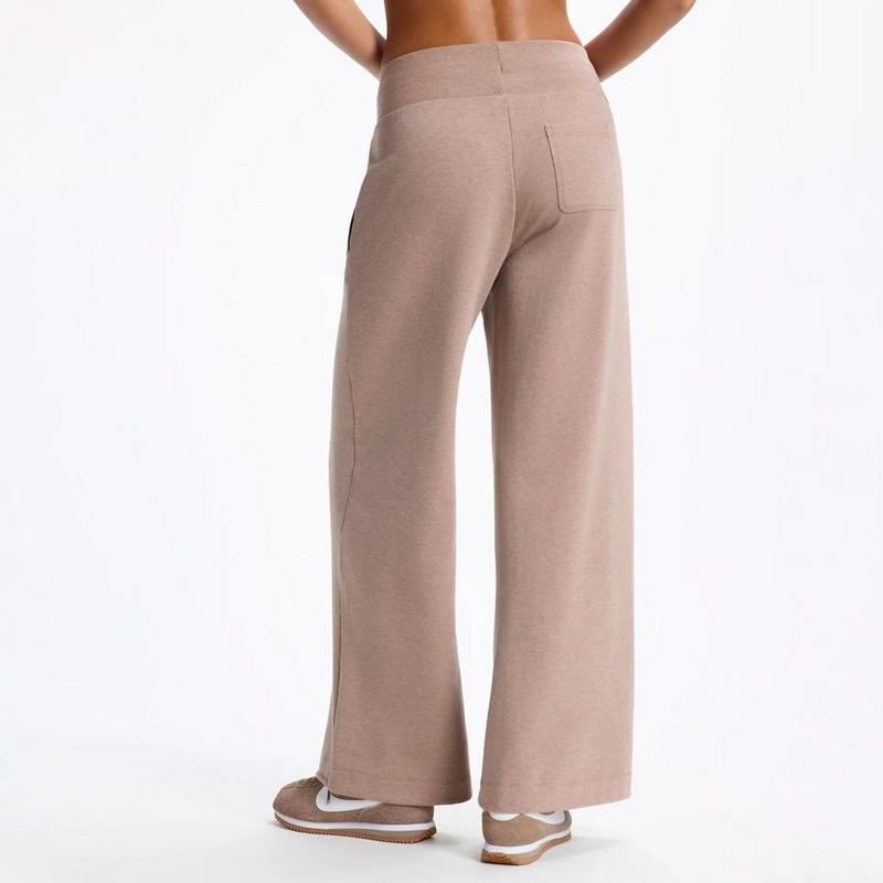 MPG Women's Cozy Fleece Wide Leg Pant