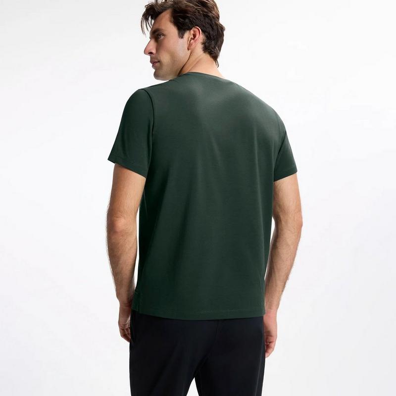 MPG T-shirt &agrave; col ras du cou en coton Pima pour hommes