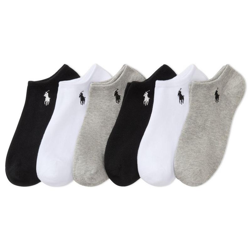 Polo Ralph Lauren Women's Low Cut Ankle Sock (6 Pack)