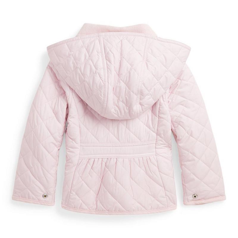 Polo Ralph Lauren Veste matelass&eacute;e de style campagne pour filles [2-6X]