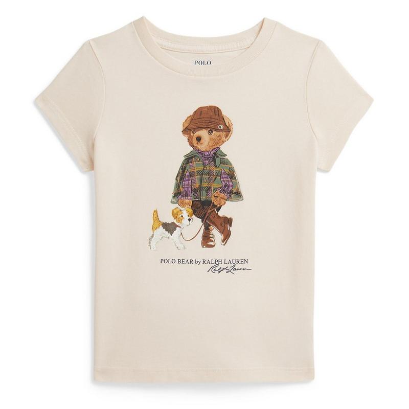 Polo Ralph Lauren Girls' [2-6X] Polo Bear Cotton Jersey T-Shirt