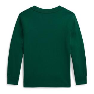 Polo Ralph Lauren Haut &agrave; manches longues en jersey de coton Big Pony pour gar&ccedil;ons juniors [2-7]