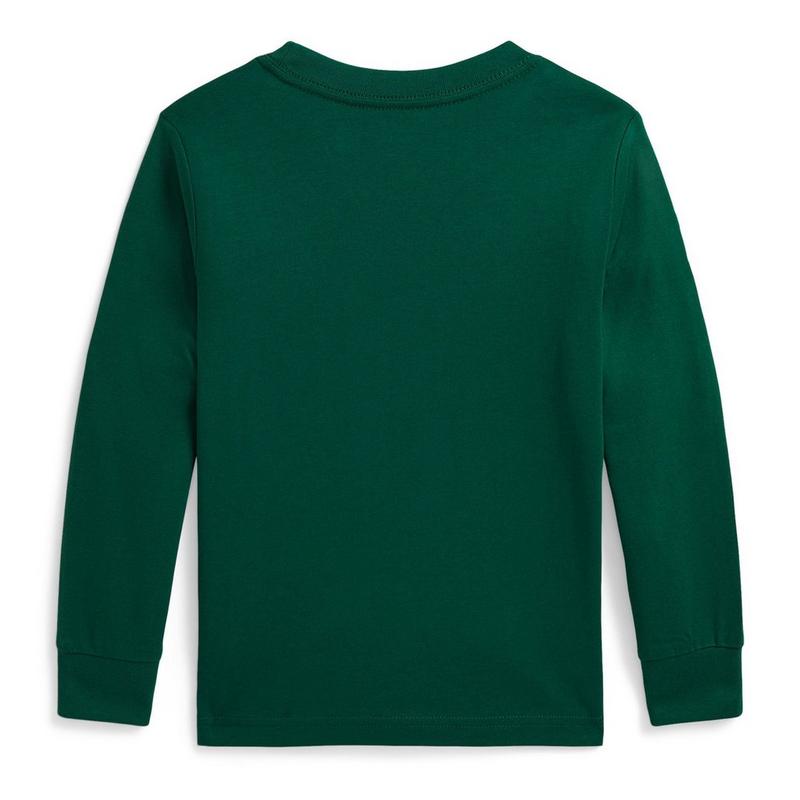 Polo Ralph Lauren Haut &agrave; manches longues en jersey de coton Big Pony pour gar&ccedil;ons juniors [2-7]