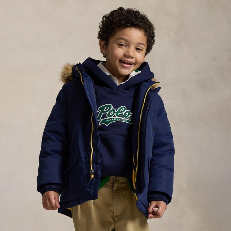 Polo Ralph Lauren Boys' [2-7] Faux Fur-Trim Down Parka