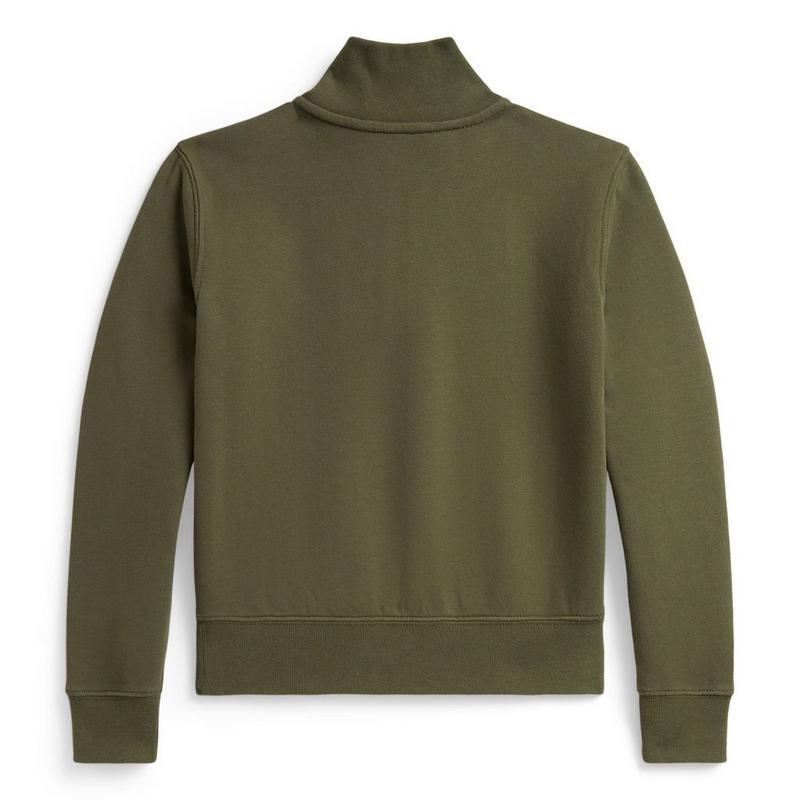 Polo Ralph Lauren Junior Girls' [7-16] Quarter-Zip Fleece Pullover Sweatshirt