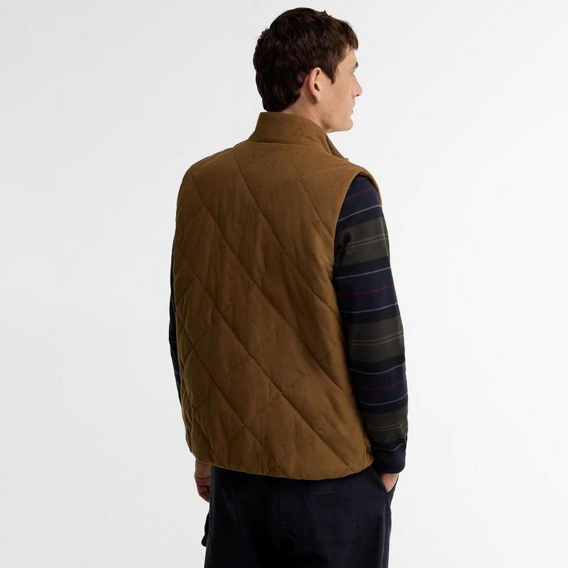 Barbour Veste sans manches matelass&eacute;e Corden pour hommes