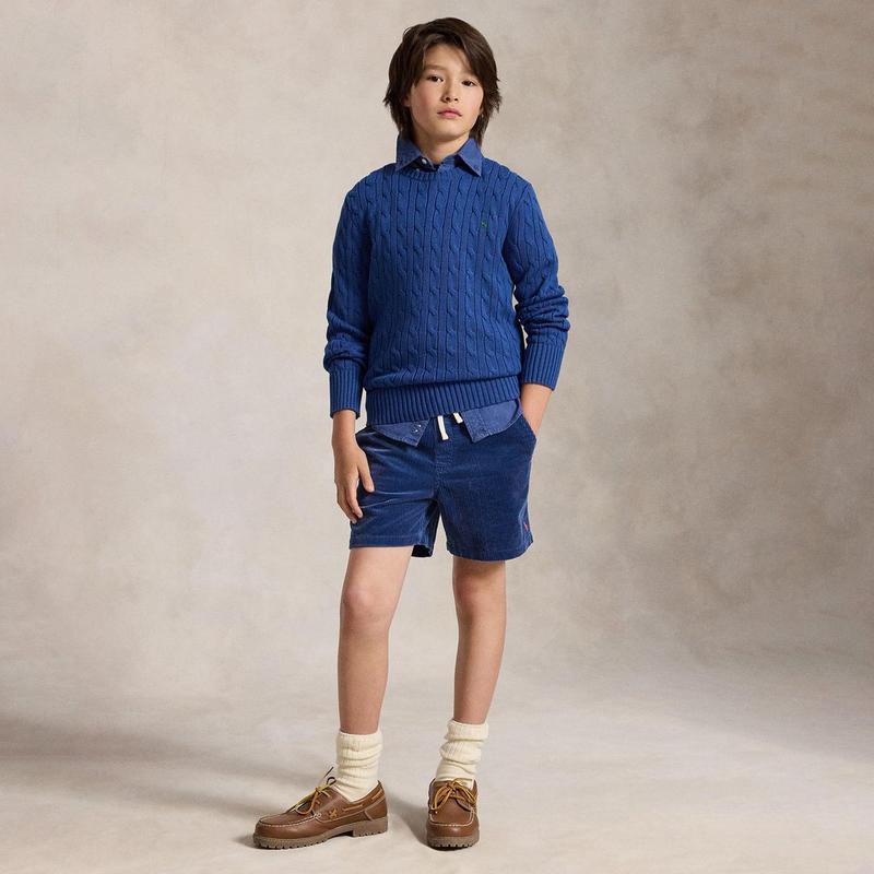 Polo Ralph Lauren Chandail en coton torsad&eacute; pour gar&ccedil;ons juniors [8-20]