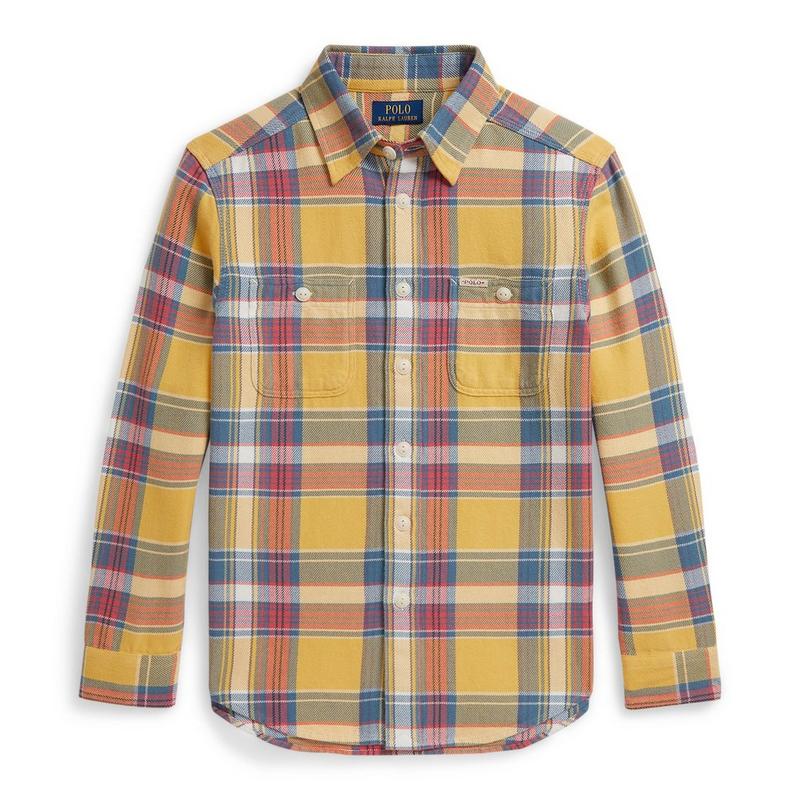 Polo Ralph Lauren Junior Boys' [8-20] Plaid Cotton Flannel Work Shirt