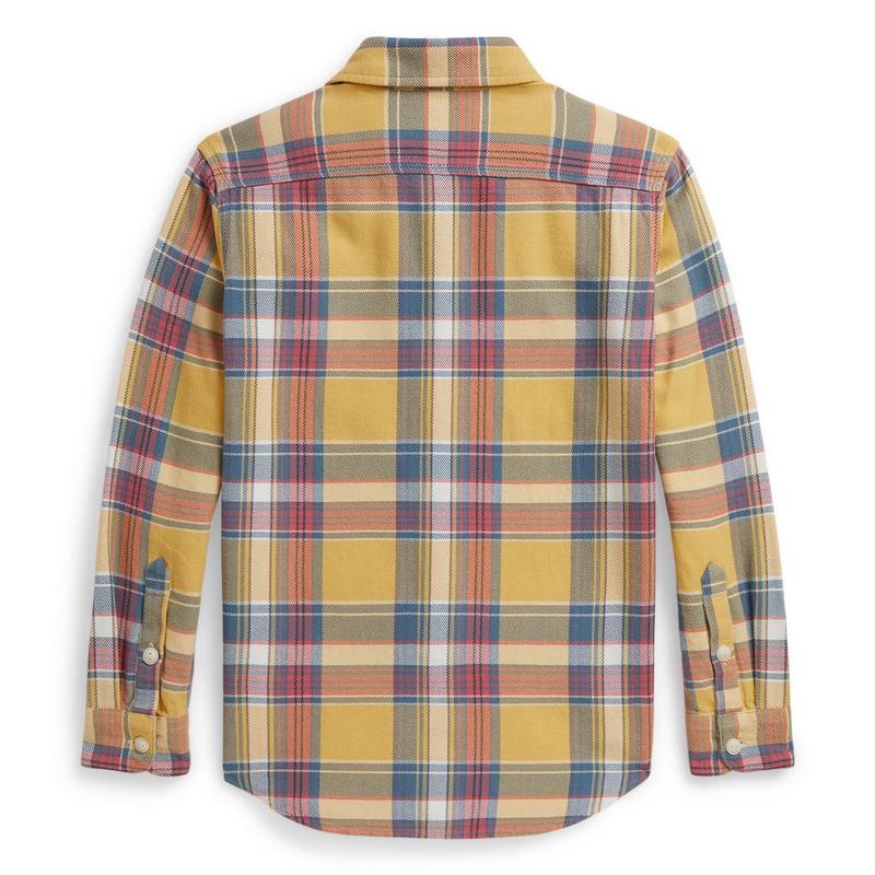 Polo Ralph Lauren Junior Boys' [8-20] Plaid Cotton Flannel Work Shirt