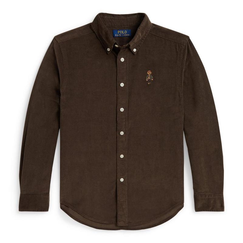 Polo Ralph Lauren Junior Boys' [8-20] Polo Bear Cotton Corduroy Shirt