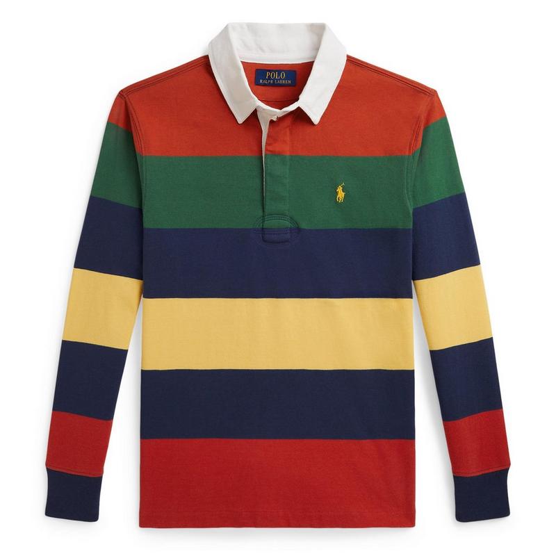 Polo Ralph Lauren Junior Boys' [8-20] Striped Cotton Rugby Shirt