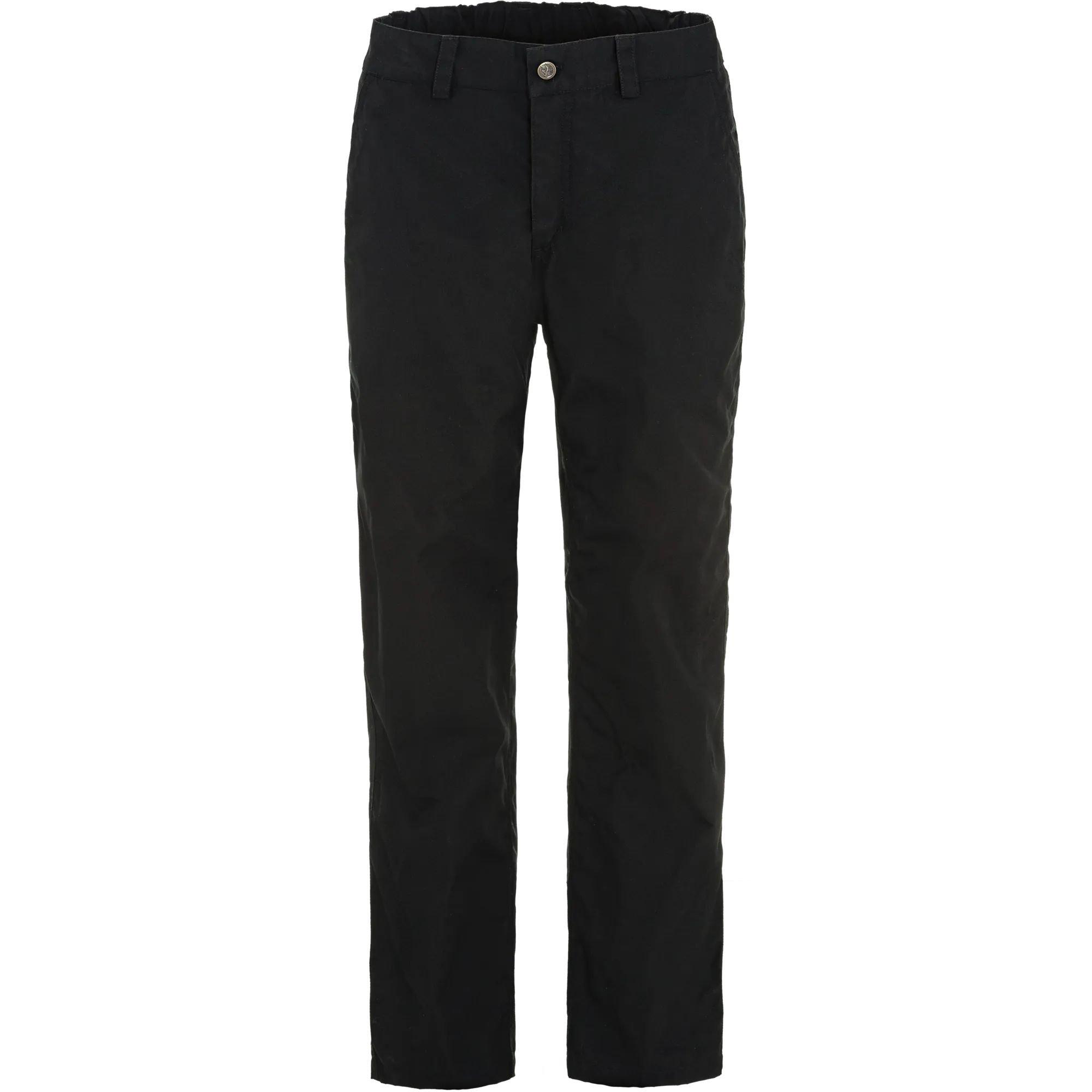Fjallraven | Women's Vardag Relaxed Trouser Pants, Black, Size 36