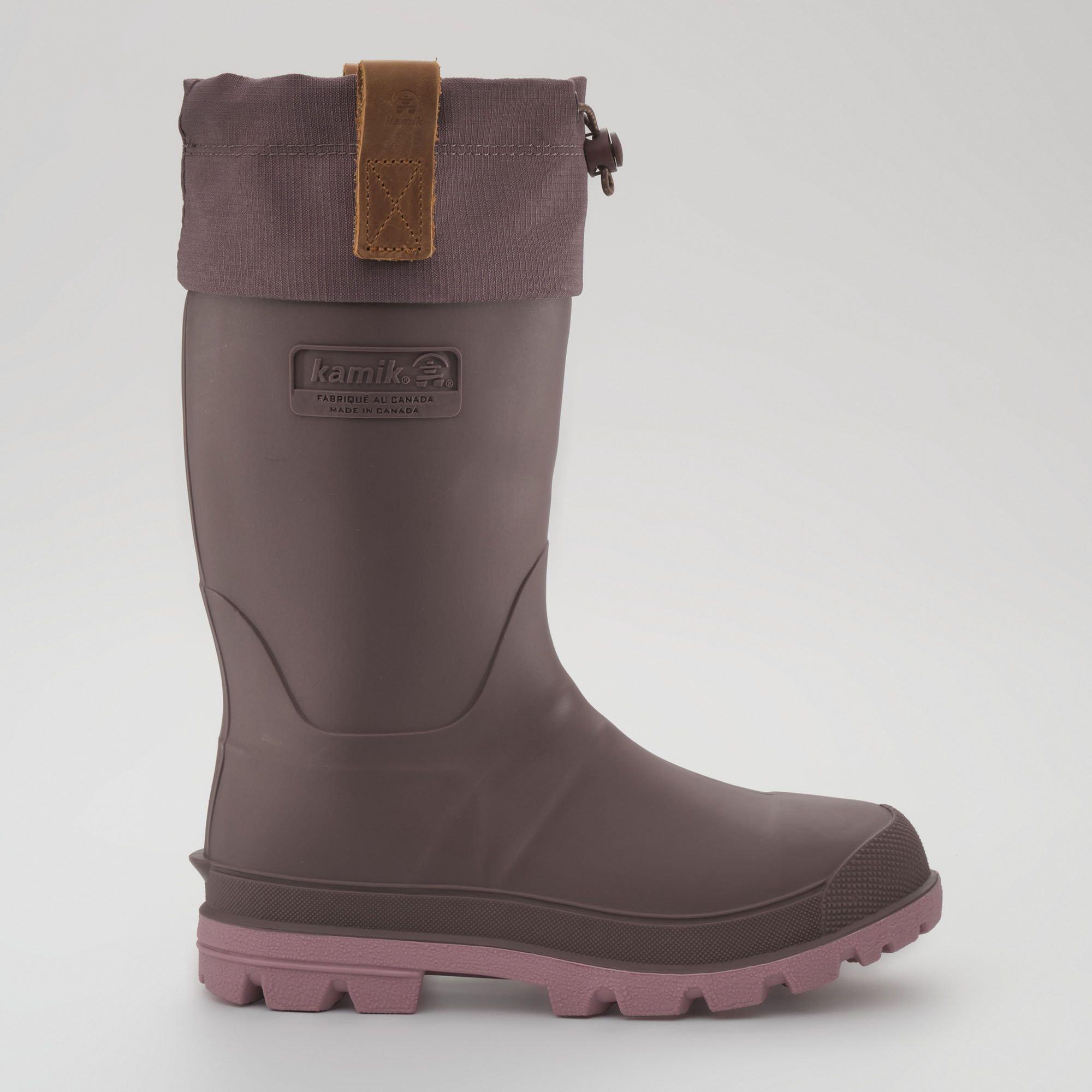 Kamik | Women's Tundra Rubber Boots, Violet, Size 7