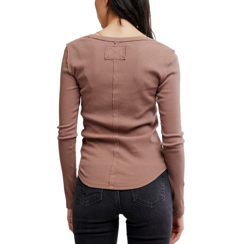 Free People Haut henley Jamie pour femmes