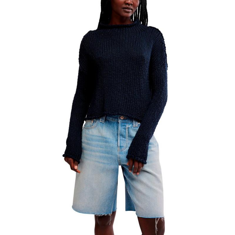Free People Chandail en tricot &agrave; col roul&eacute; Opal pour femmes