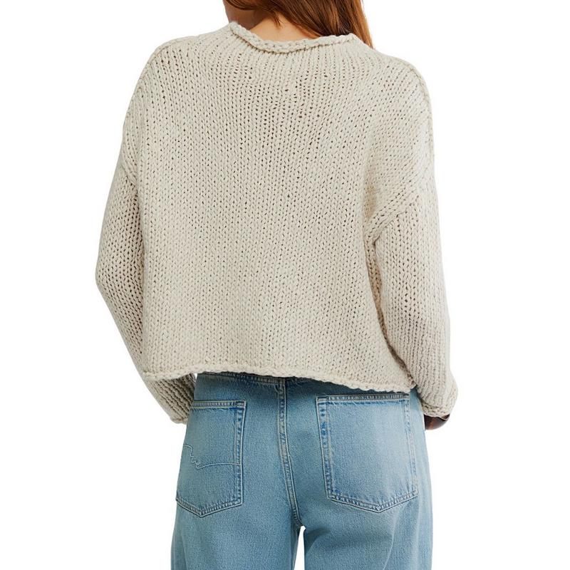 Free People Chandail en tricot &agrave; col roul&eacute; Opal pour femmes