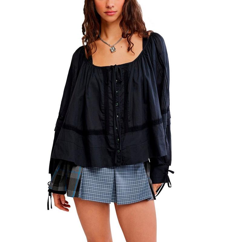 Free People Women's La Lune Blouse