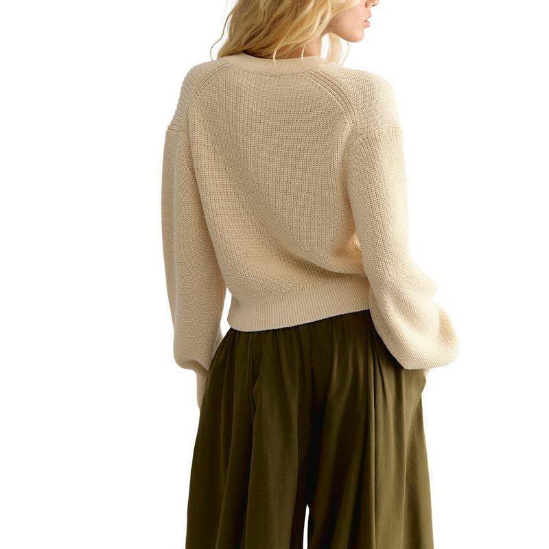 Free People Women's Vienna Cotton Knit Cardigan