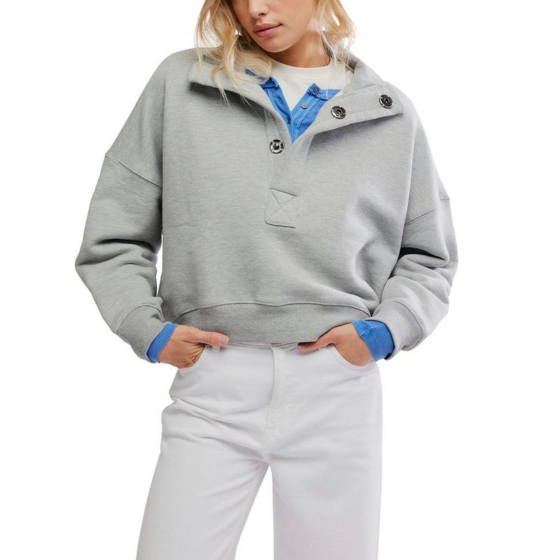 Free People Women's Timeless Pullover Sweatshirt