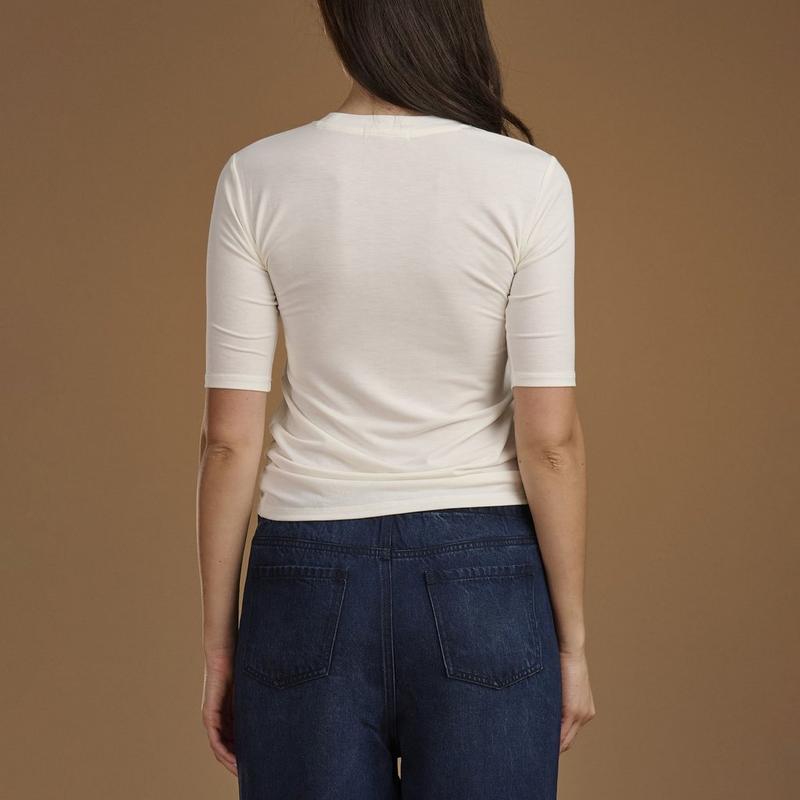 Splendid T-shirt &agrave; manches trois-quarts en m&eacute;lange de bambou pour femmes