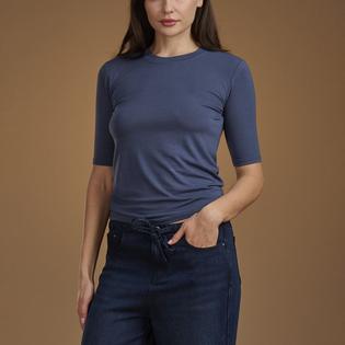 Splendid T-shirt &agrave; manches trois-quarts en m&eacute;lange de bambou pour femmes