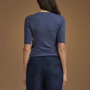 Splendid T-shirt &agrave; manches trois-quarts en m&eacute;lange de bambou pour femmes