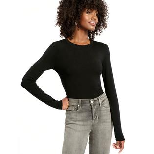 Splendid Haut &agrave; manches longues en m&eacute;lange de bambou pour femmes