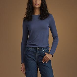 Splendid Haut &agrave; manches longues en m&eacute;lange de bambou pour femmes