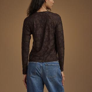 Splendid Haut &agrave; manches longues Cecelia Floral pour femmes