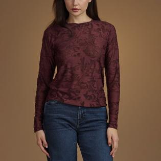 Splendid Haut &agrave; manches longues Cecelia Floral pour femmes