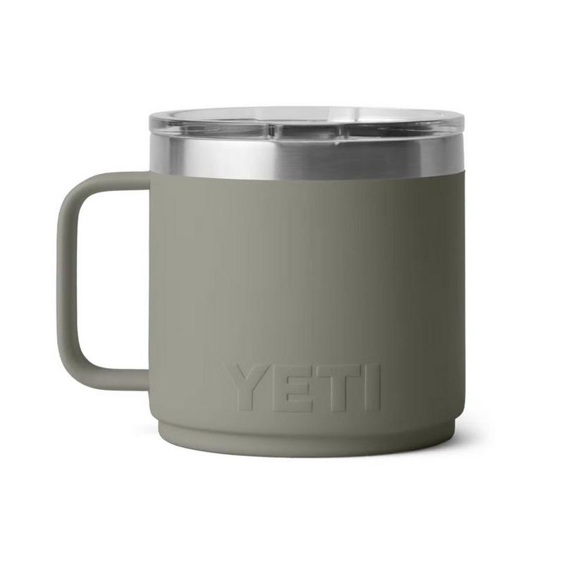 YETI Tasse empilable Rambler avec rev&ecirc;tement en c&eacute;ramique DuraSip (14 oz)