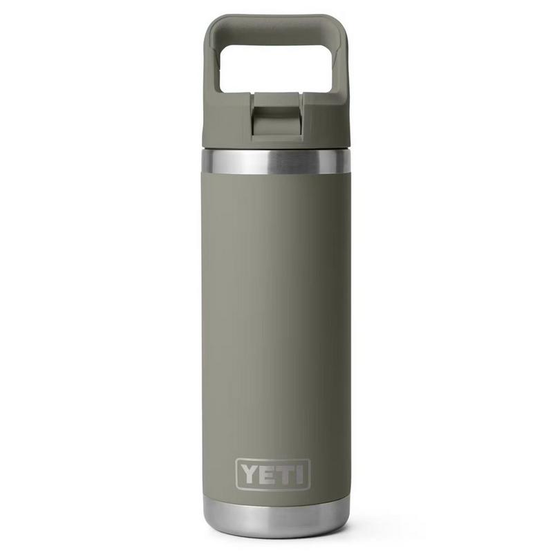 YETI Bouteille d'eau Rambler avec bouchon &agrave; paille (18 oz)