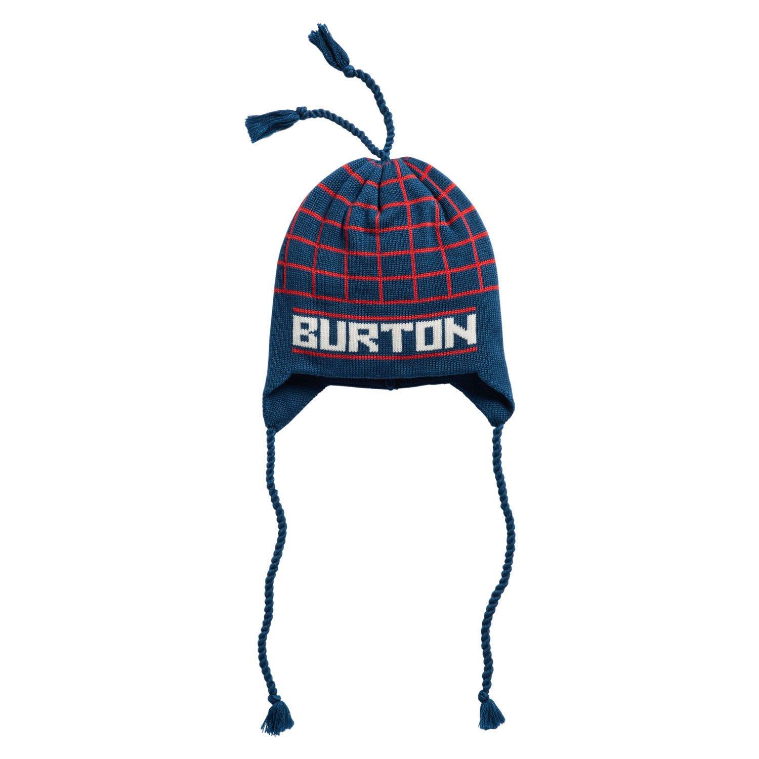 Burton | Unisex 50/50 80s Earflap Beanie, Selvedge Blue