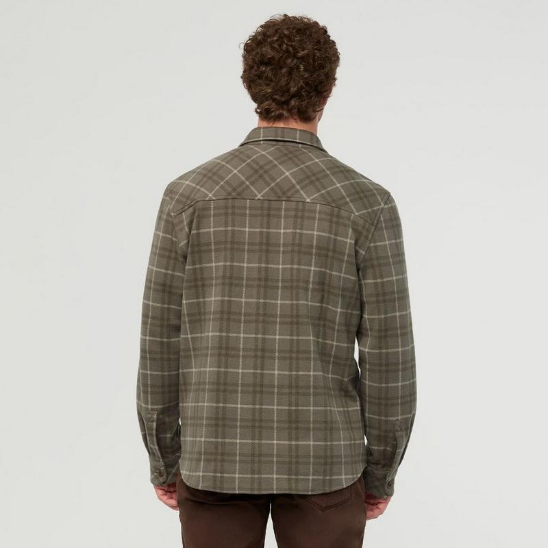DUER Men's Performance Flannel Overshirt