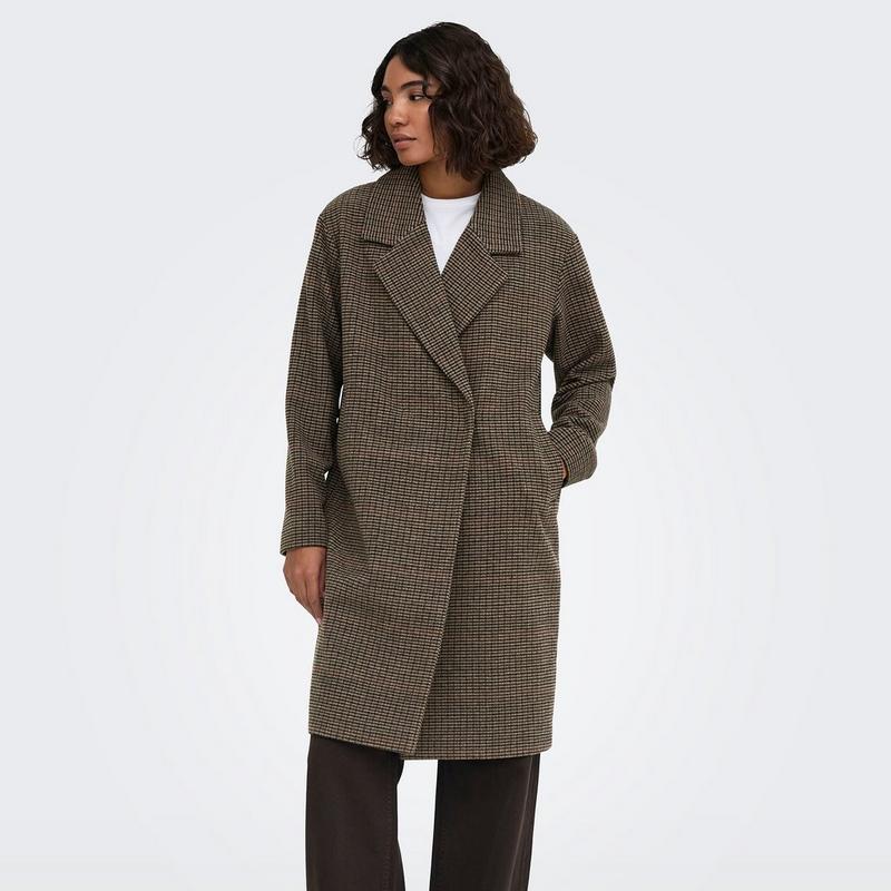 Only Women's Lulu Check Coat