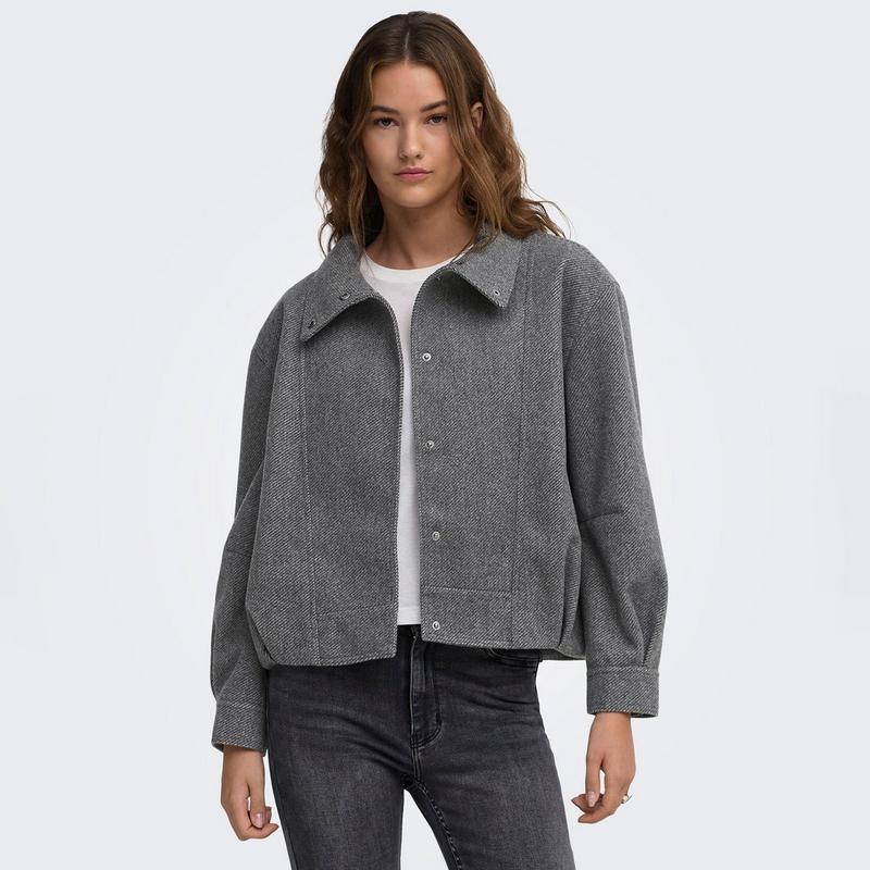 Only Women's Asta High Collar Bomber Jacket