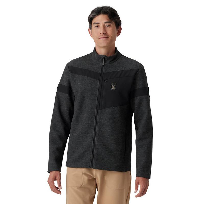 Spyder Men's Wengen Sweater Fleece Jacket