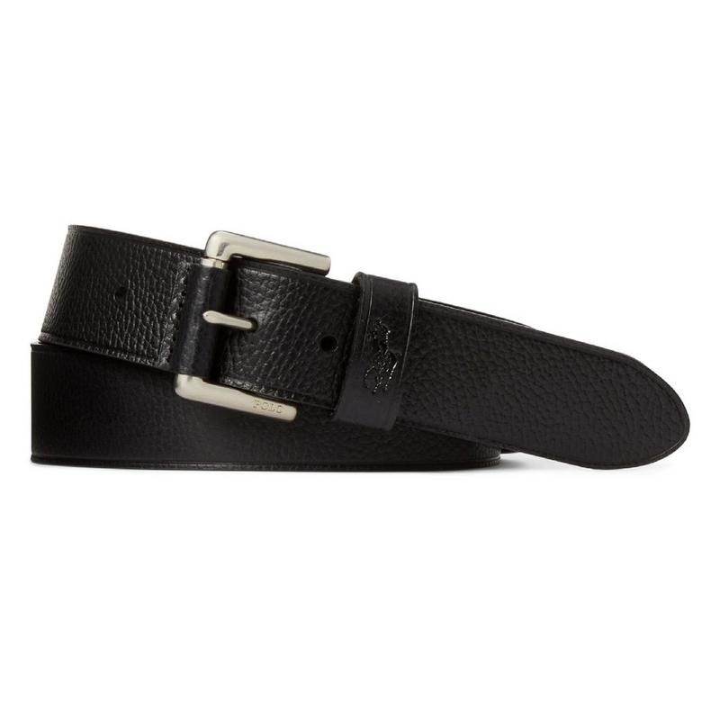 Polo Ralph Lauren Men's Pebbled Leather Dress Belt