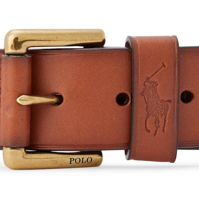 Polo Ralph Lauren Men's Leather Dress Belt