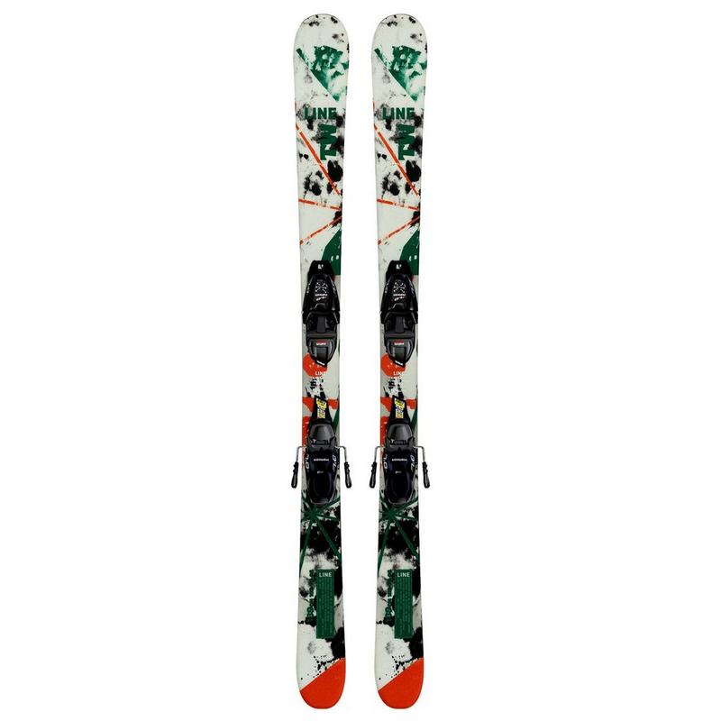 Line Juniors' Tom Wallisch Shorty Ski + FDT 7.0 Binding [2027]